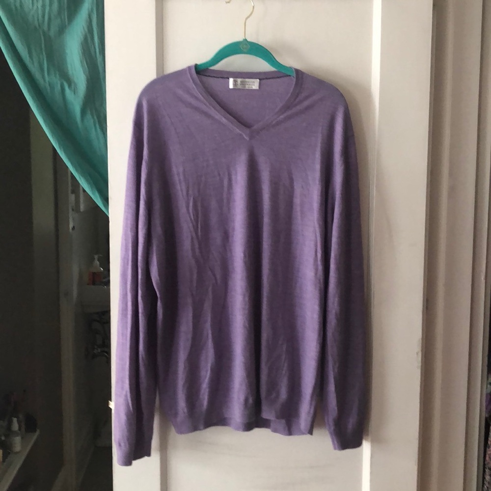 Lavender Brunelleschi Cucinelli sweater